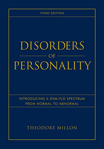 Disorders of Personality: Introducing a DSM/ICD Spectrum from Normal to Abnormal (Wiley Series on Personality Processes) von Wiley